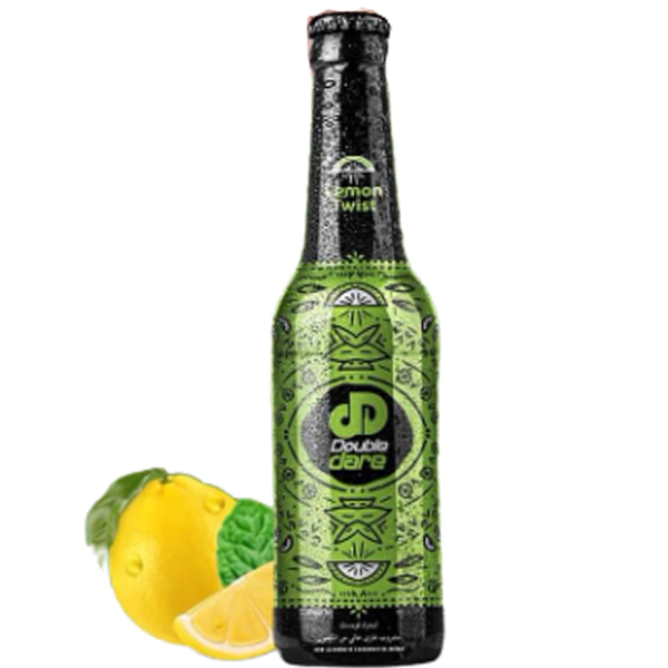 دبل دير ليمون بالنعناع مشروب غازي 275 جم