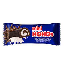 هوهوز كيك الشيكولاتة الملفوف المحشو بالكريمة و الفانيليا و الكاكاوز