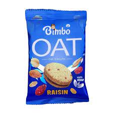 بيمبو بسكويت الشوفان بالزبيب