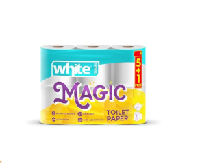 وايت مناديل تواليت ماجيك 5+1