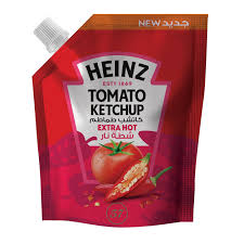 هاينز كاتشب طماطم حار نار 125 جم