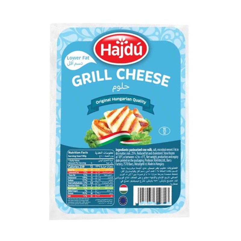 Hajdu  جبنة بيضاء قابلة للشوي لايت 100 جم