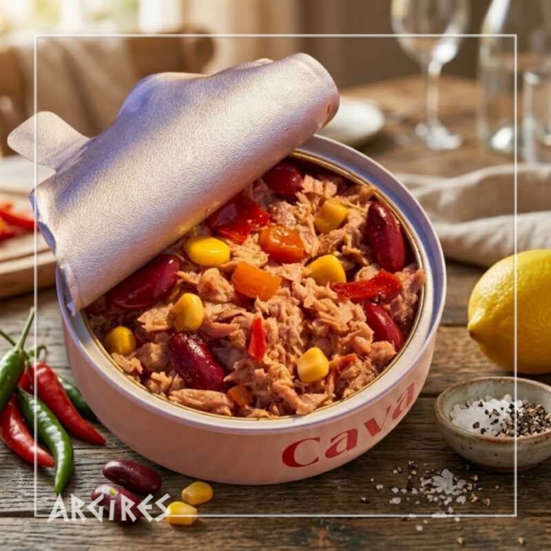 Cava سلطة التونة المكسيكية في زيت دوار الشمس 160 جم